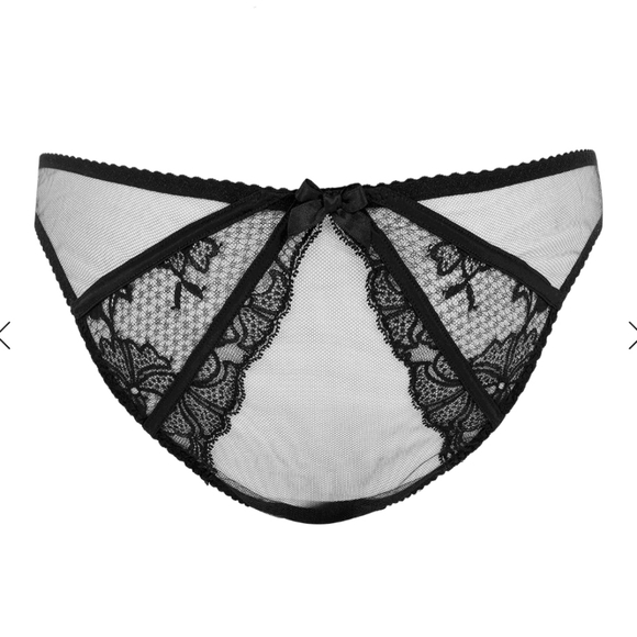 NWT Agentprovocateur Rozlyn Brief Black Size 2